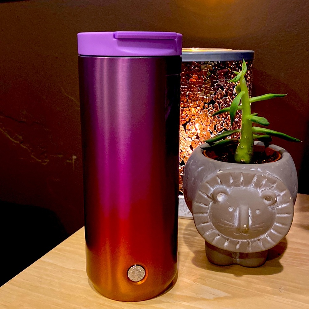 Starbucks Sunrise Mirage Lilac Mandarin Ombré 12oz Tumbler